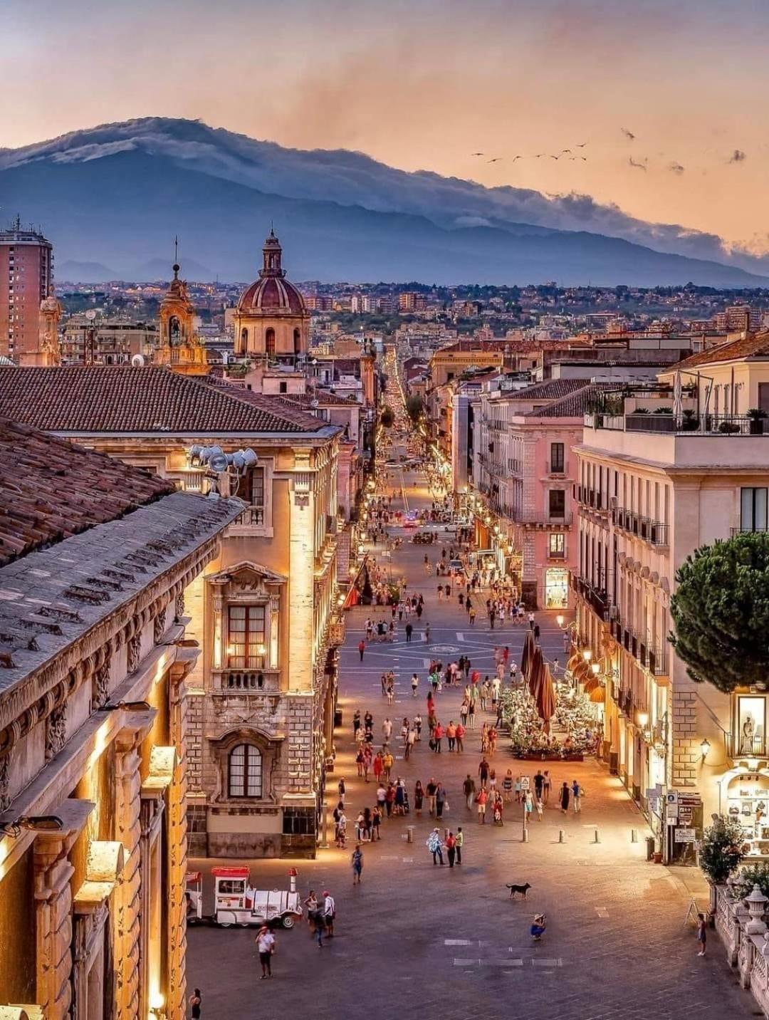 Villa Casa della Palma Aeroporto di Catania Fontana Rossa Esterno foto